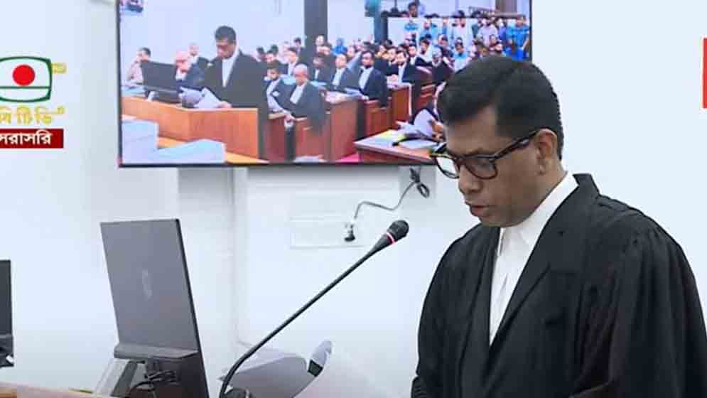 ট্রাইব্যুনালে শেখ হাসিনার বিরুদ্ধে সূচনা বক্তব্য শুরু, বিচারকাজ সরাসরি সম্প্রচার