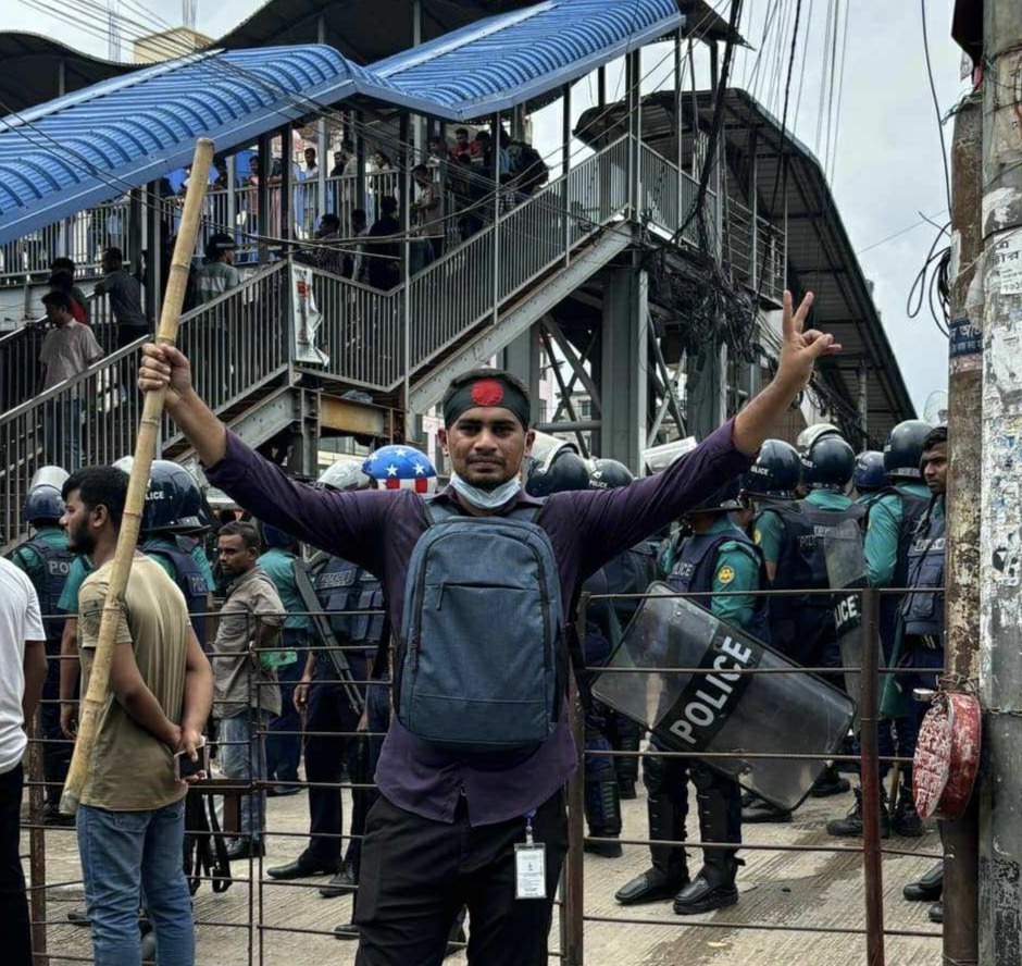 কোটা সংস্কার আন্দোলনের উত্তাল সময়ে, সরকারি হামলার প্রতিবাদে প্রাইভেট বিশ্ববিদ্যালয়ের শিক্ষার্থীদের অবদান